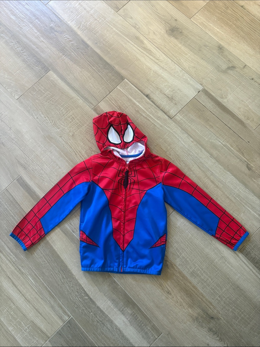 jumping beans Red and Blue Spider Hoodie Kids Costume